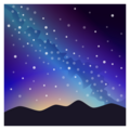 Milky Way Emoji Joypixels