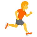 Person Running Facing Right Emoji Joypixels