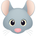 Mouse Face Emoji Joypixels