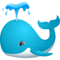 Spouting Whale Emoji Joypixels