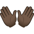 Open Hands Emoji Joypixels