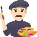 Man Artist Emoji Joypixels