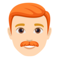 Man Red Hair Emoji Joypixels