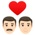 Couple With Heart Man Man Emoji Joypixels