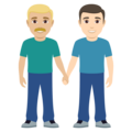 Men Holding Hands Emoji Joypixels