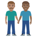 Men Holding Hands Emoji Joypixels