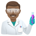 Man Scientist Emoji Joypixels