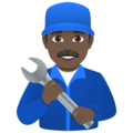 Man Mechanic Emoji Joypixels
