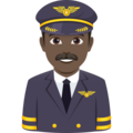 Man Pilot Emoji Joypixels
