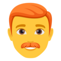 Man Red Hair Emoji Joypixels