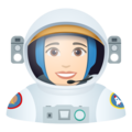 Woman Astronaut Emoji Joypixels