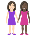Women Holding Hands Emoji Joypixels