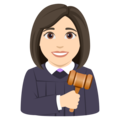 Woman Judge Emoji Joypixels