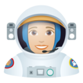 Woman Astronaut Emoji Joypixels