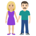 Woman And Man Holding Hands Emoji Joypixels