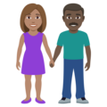 Woman And Man Holding Hands Emoji Joypixels