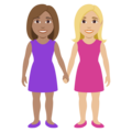 Women Holding Hands Emoji Joypixels