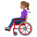 Woman In Manual Wheelchair Emoji Joypixels