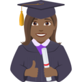 Woman Student Emoji Joypixels