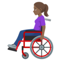 Woman In Manual Wheelchair Emoji Joypixels