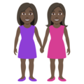 Women Holding Hands Emoji Joypixels
