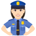 Woman Police Officer Emoji Joypixels