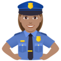 Woman Police Officer Emoji Joypixels