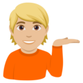 Person Tipping Hand Emoji Joypixels