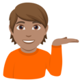 Person Tipping Hand Emoji Joypixels
