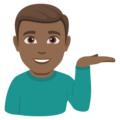 Man Tipping Hand Emoji Joypixels