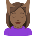 Woman Getting Massage Emoji Joypixels