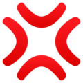 Anger Symbol Emoji Joypixels