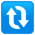 Clockwise Vertical Arrows Emoji Joypixels