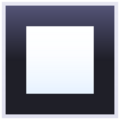Black Square Button Emoji Joypixels