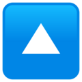 Upwards Button Emoji Joypixels