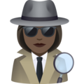 Woman Detective Emoji Joypixels