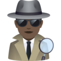 Man Detective Emoji Joypixels