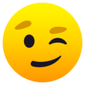 Winking Face Emoji Joypixels