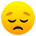 Pensive Face Emoji Joypixels
