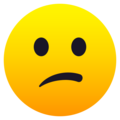 Confused Face Emoji Joypixels