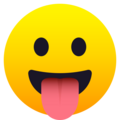 Face With Tongue Emoji Joypixels