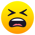 Tired Face Emoji Joypixels