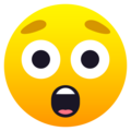 Astonished Face Emoji Joypixels
