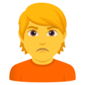 Person Pouting Emoji Joypixels