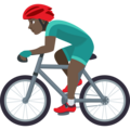 Man Biking Emoji Joypixels