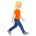 Person Walking Facing Right Emoji Joypixels