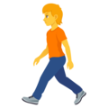 Person Walking Emoji Joypixels