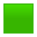 Large Green Square Emoji Joypixels