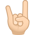 Sign Of The Horns Emoji Joypixels