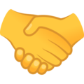 Handshake Emoji Joypixels